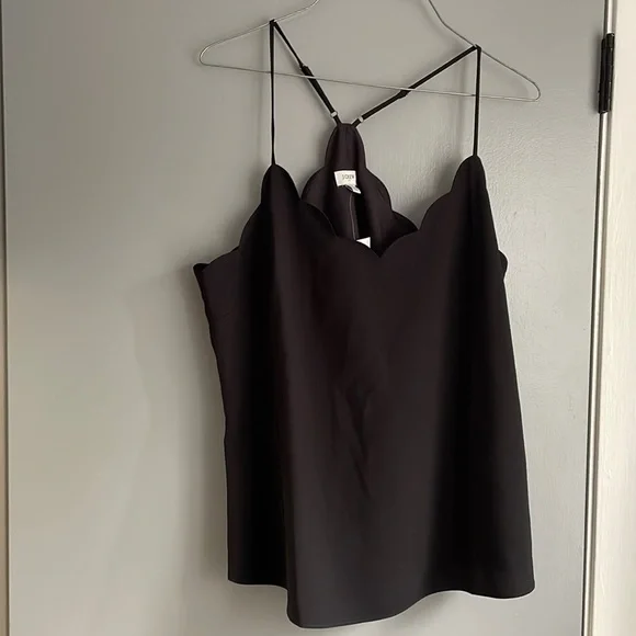 J.Crew scalloped cami top, size 12 - Picture 2 of 6